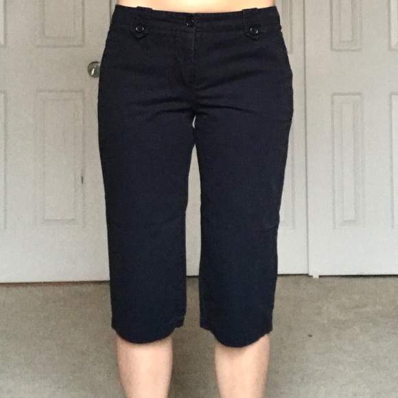 The Limited Drew Fit Capri Pant - Navy - Picture 1 of 4